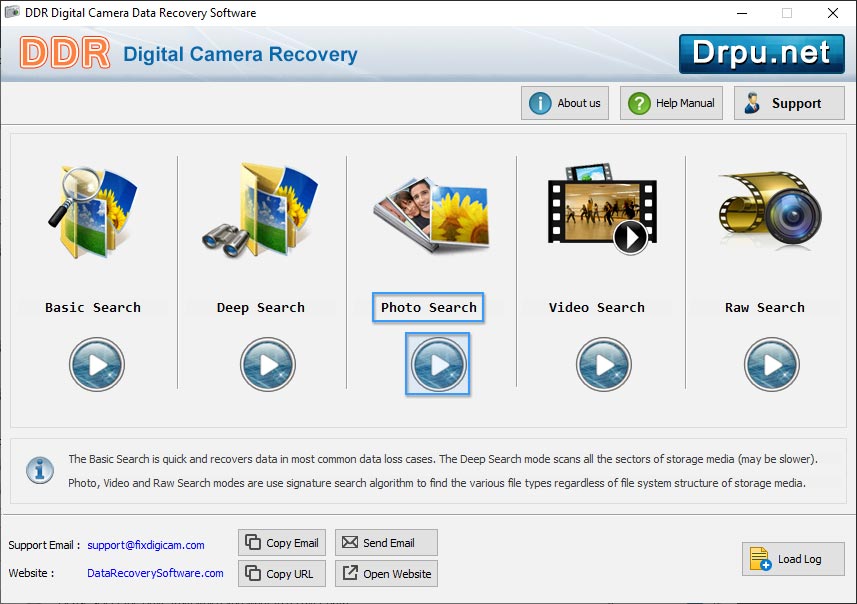 Digital Camera Data Recovery Software